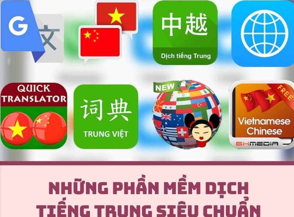 Top 7 phần mềm dịch tiếng trung chuẩn – tốt nhất