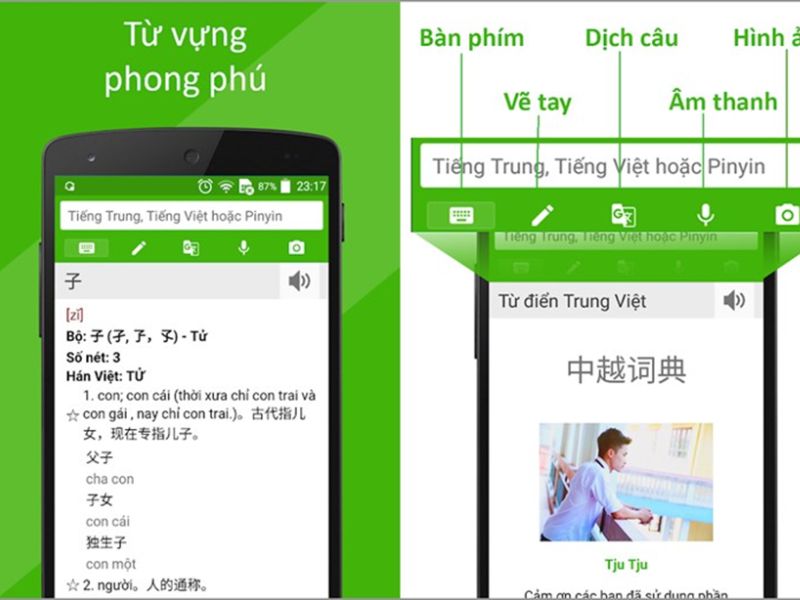 phần mềm dịch tiếng Trung sang tiếng Việt