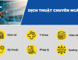 giá dịch thuật tiếng Trung chuyên ngành